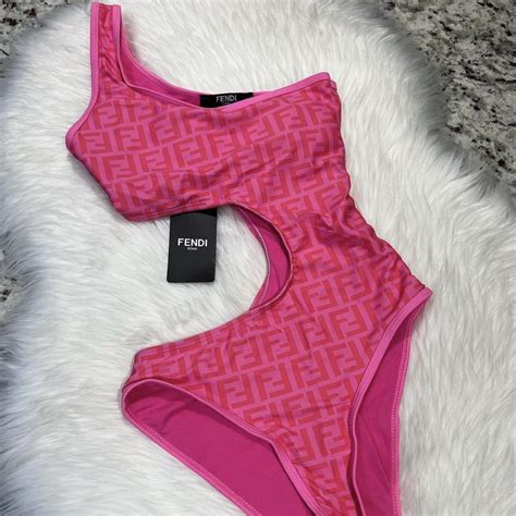 pink fendi bikini